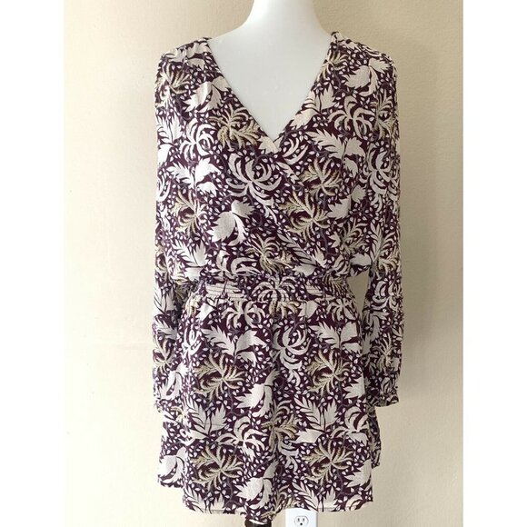Chelsea 28 Faux Wrap Multi Print Mini Dress - Picture 1 of 6